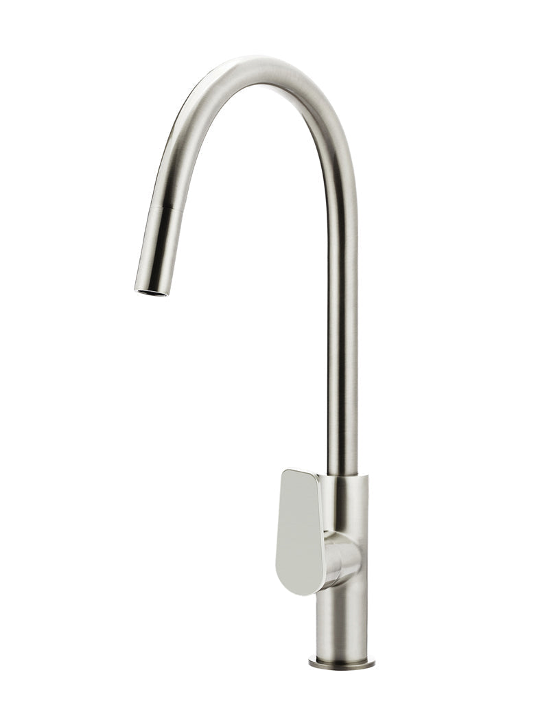 Meir Round Paddle Piccola Pull Out Kitchen Mixer Tap