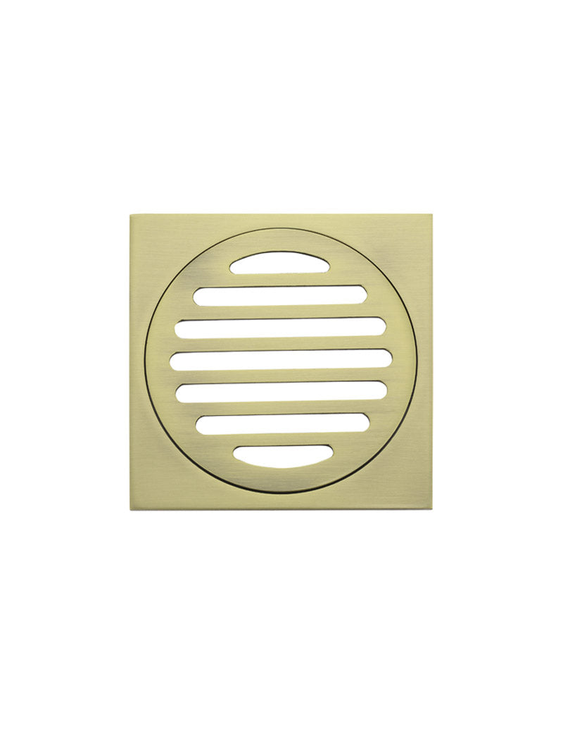 Meir Square Floor Grate Shower Drain 100mm outlet