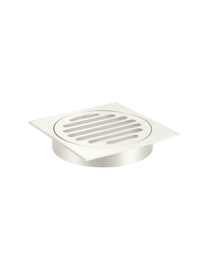 Meir Square Floor Grate Shower Drain 100mm outlet