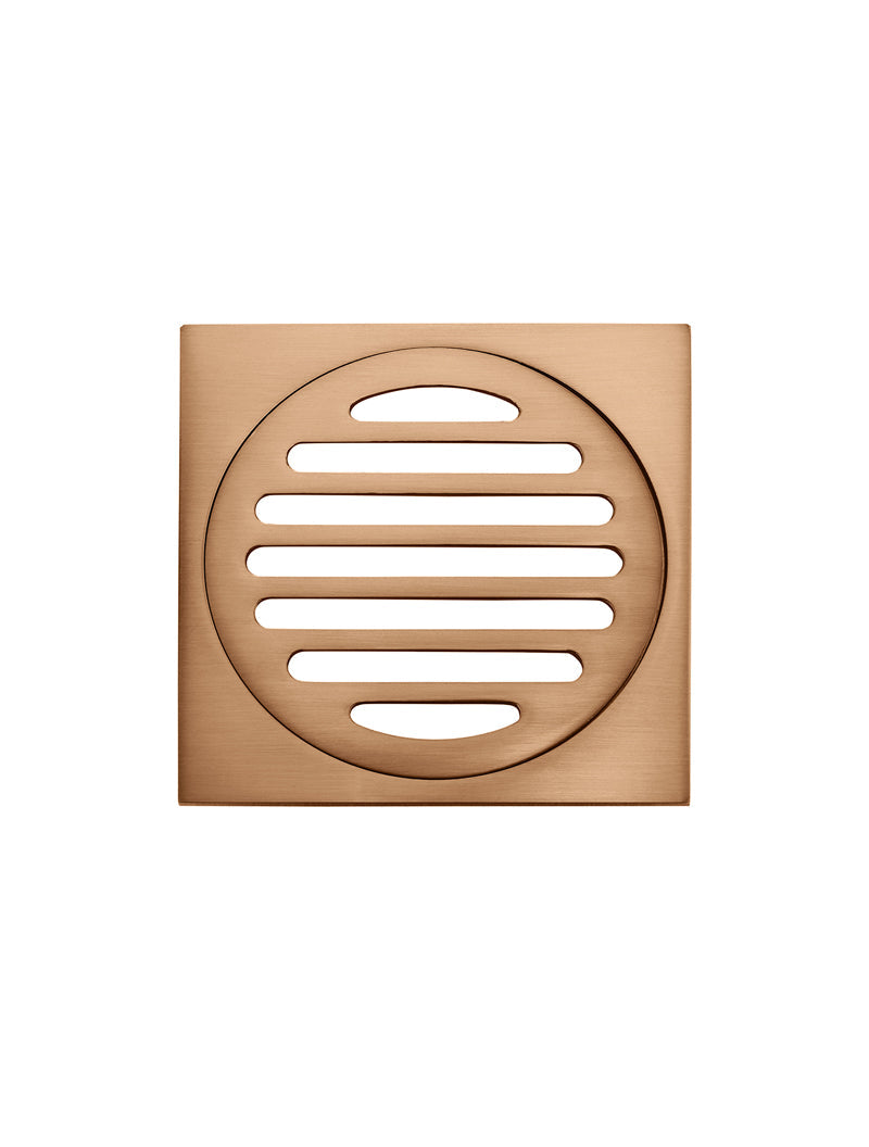 Meir Square Floor Grate Shower Drain 100mm outlet