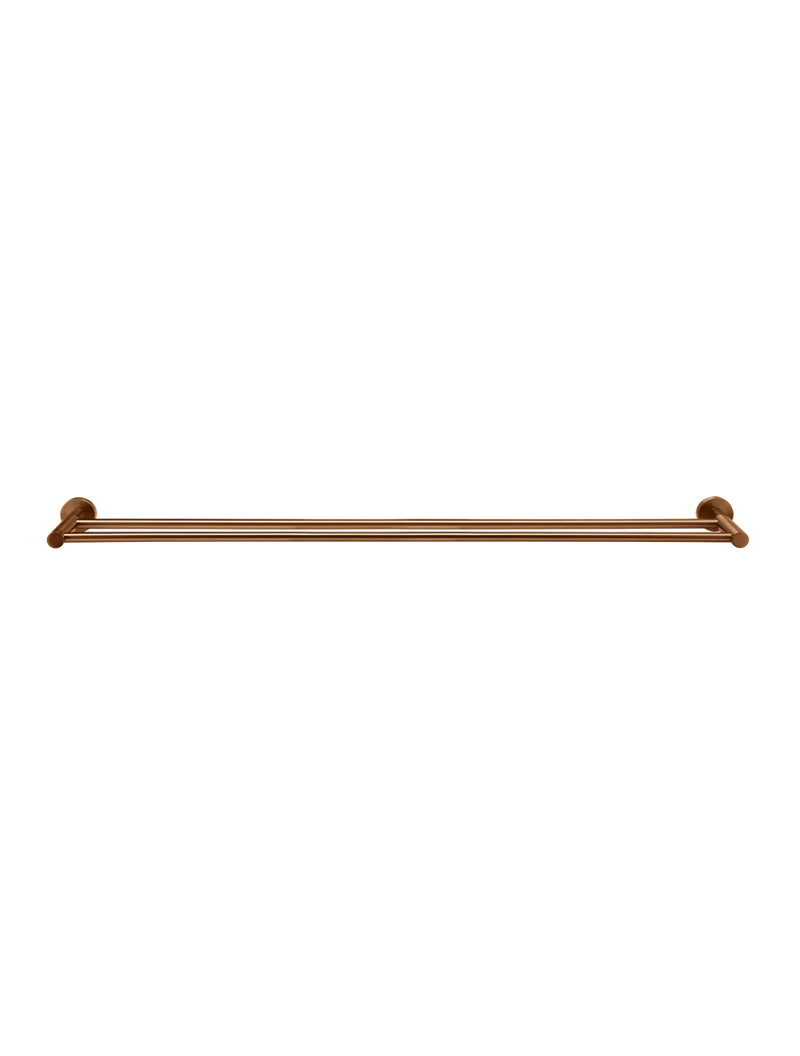 Meir Round Double Towel Rail 900mm