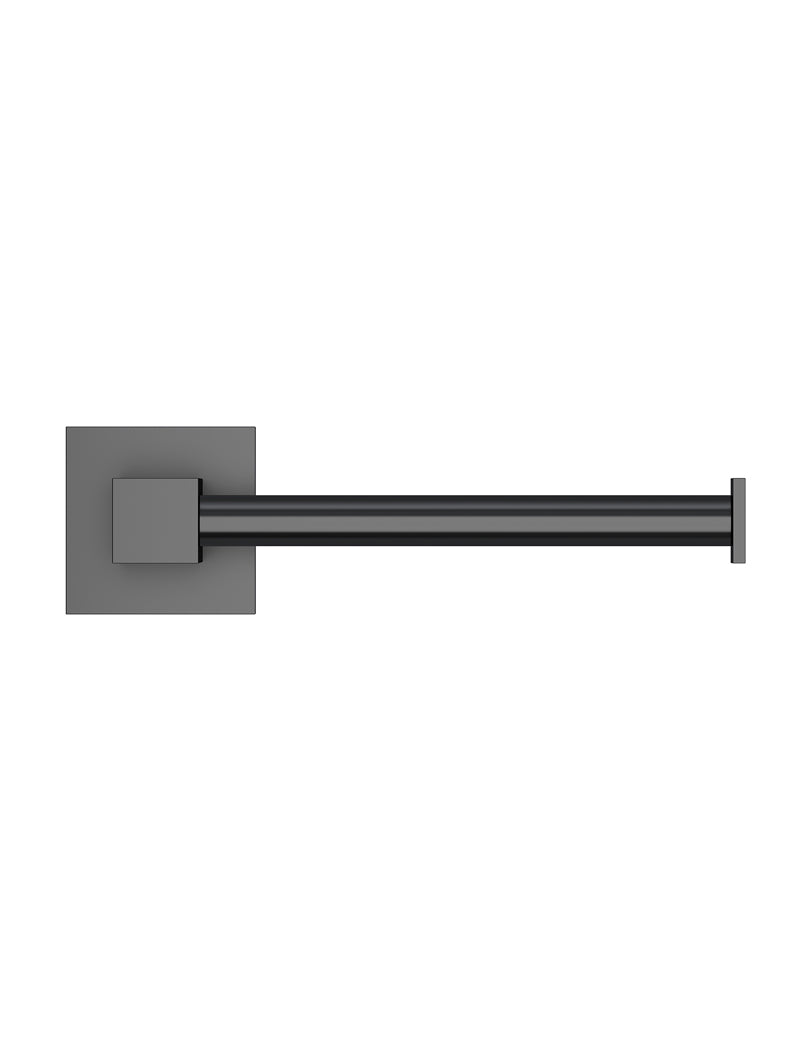 Meir Square Toilet Roll Holder with Round Bar