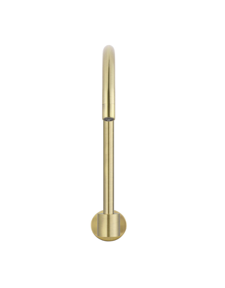 Meir Round High-Rise Swivel Wall Spout
