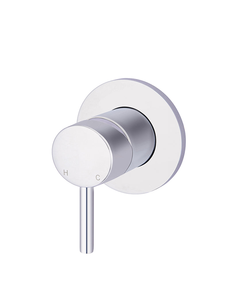 Meir Round Wall Mixer Short Pin-lever Finish Kit