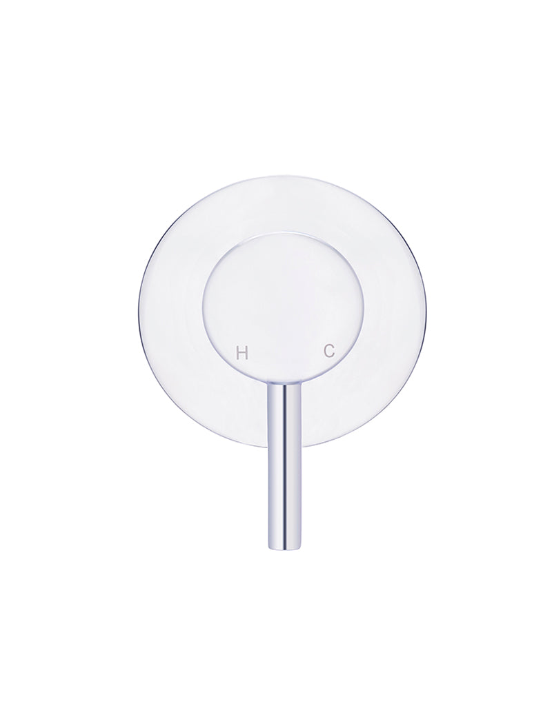 Meir Round Wall Mixer Short Pin-lever Finish Kit