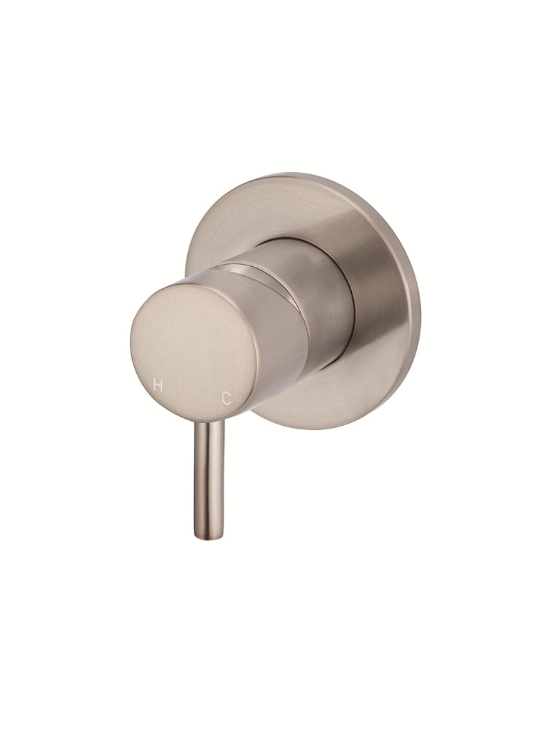 Meir Round Wall Mixer Short Pin-lever Finish Kit