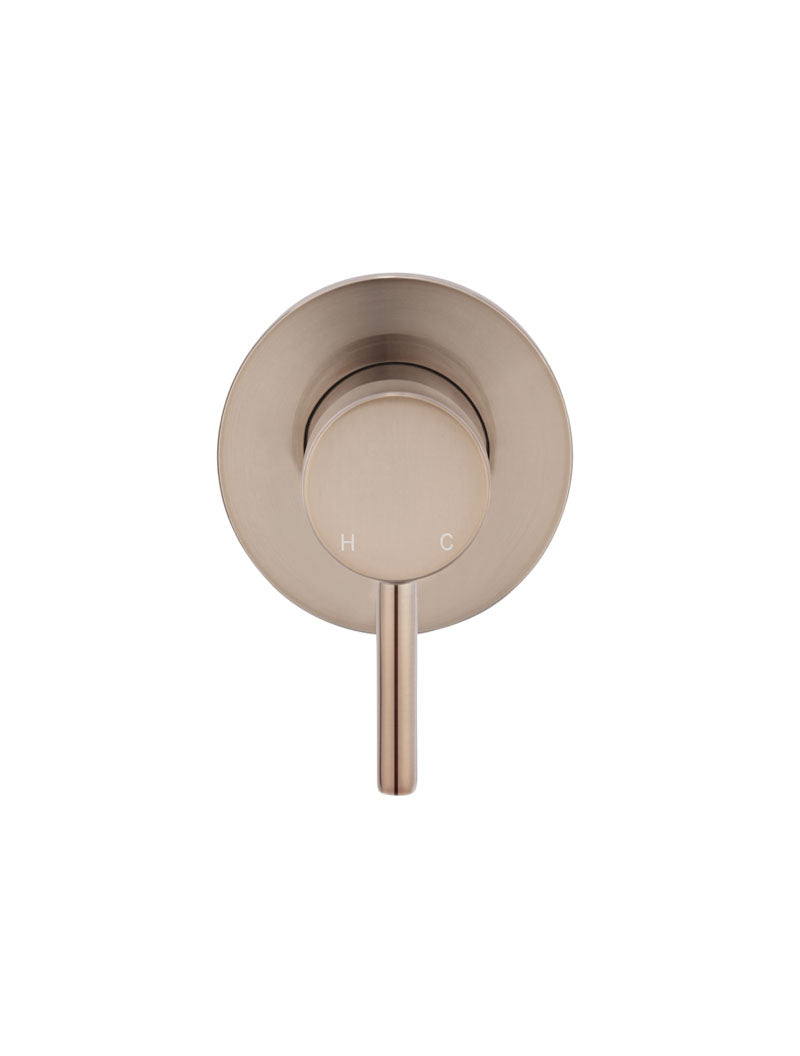 Meir Round Wall Mixer Short Pin-lever Finish Kit