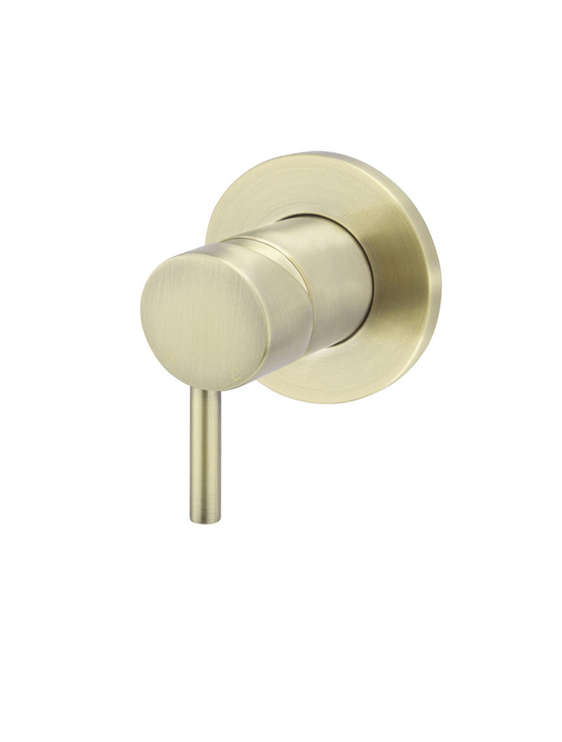 Meir Round Wall Mixer Short Pin-lever Finish Kit