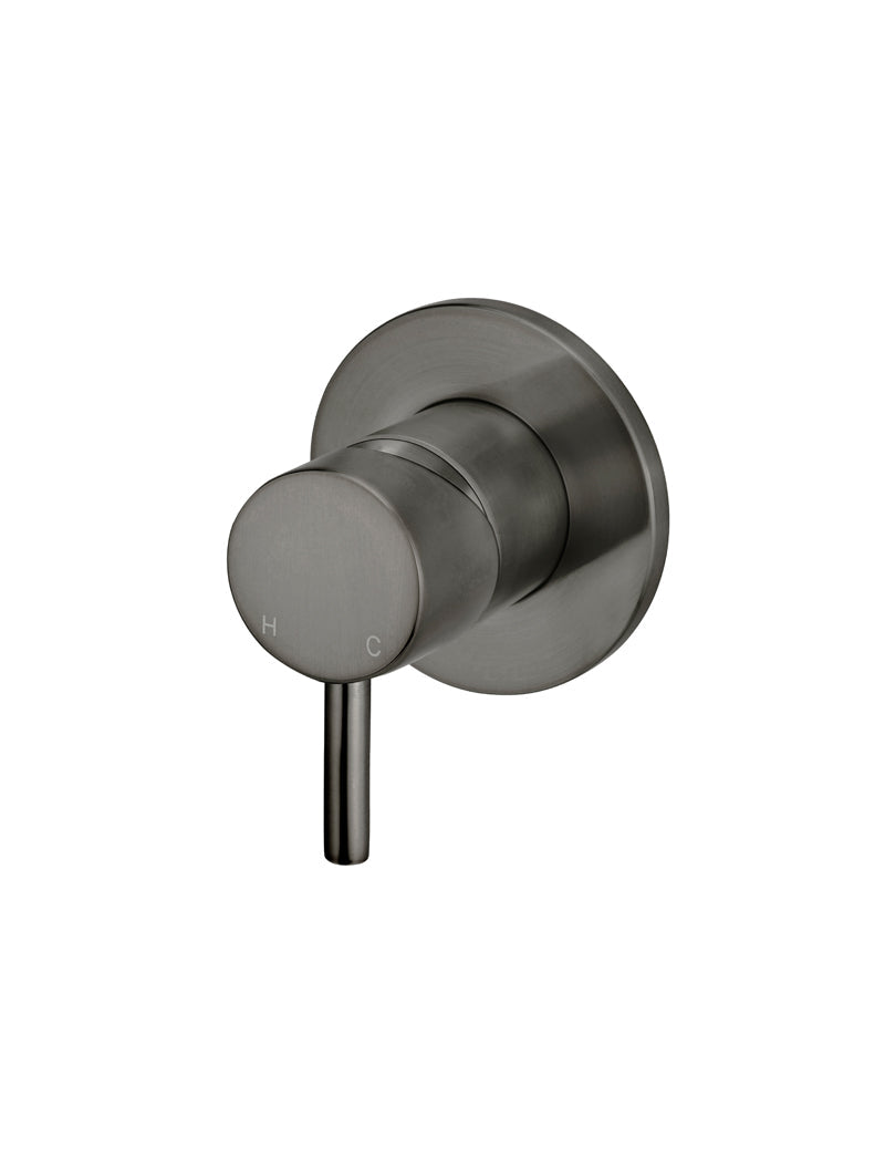 Meir Round Wall Mixer Short Pin-lever Finish Kit
