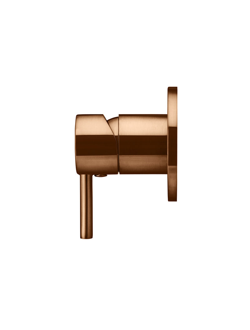 Meir Round Wall Mixer Short Pin-lever Finish Kit