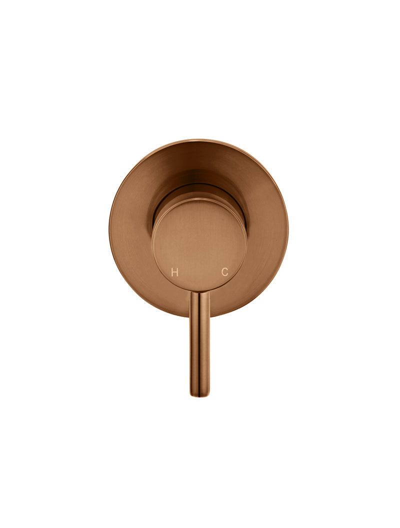 Meir Round Wall Mixer Short Pin-lever Finish Kit