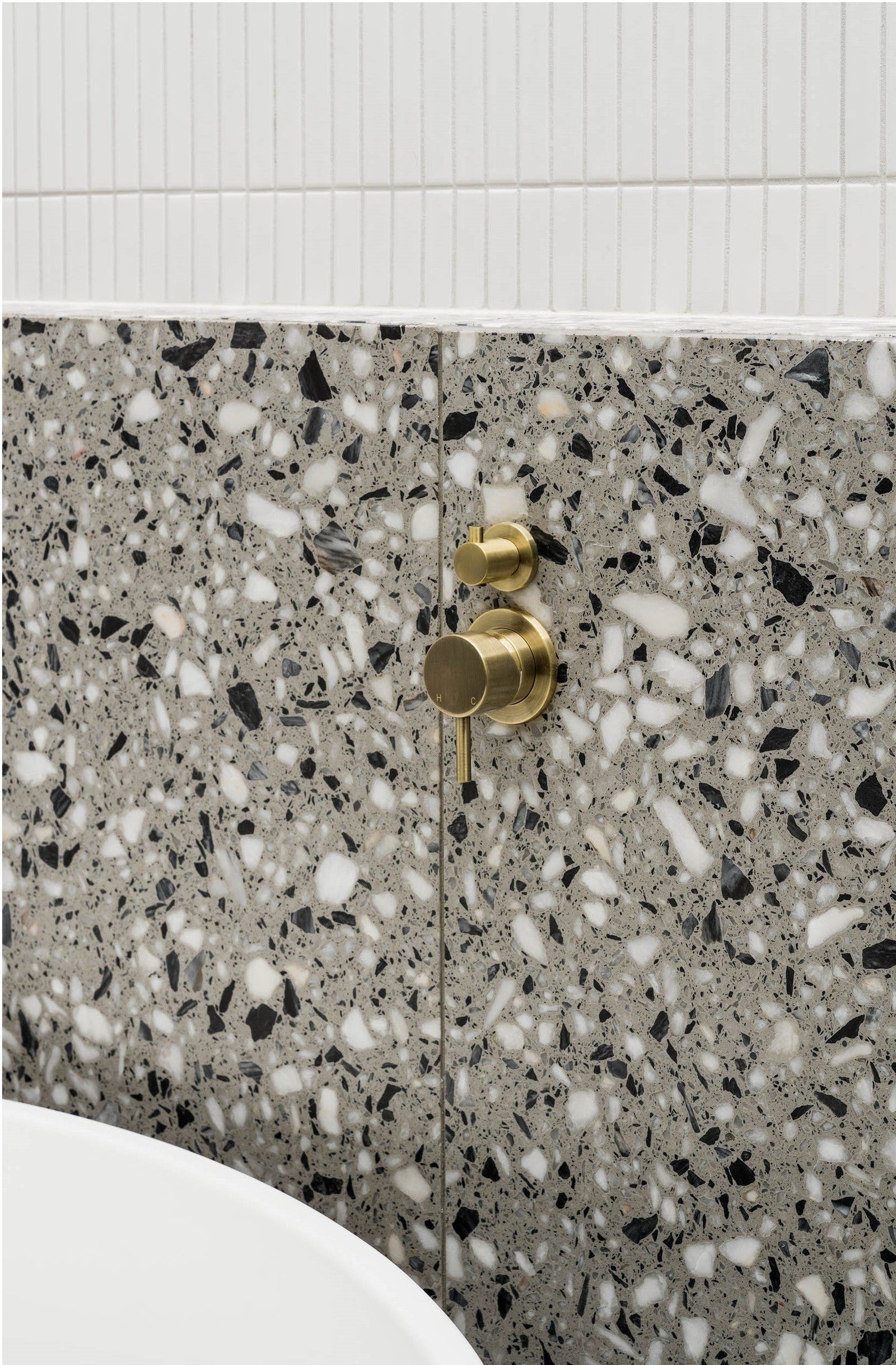 Meir Round Diverter Mixer Finish Kit