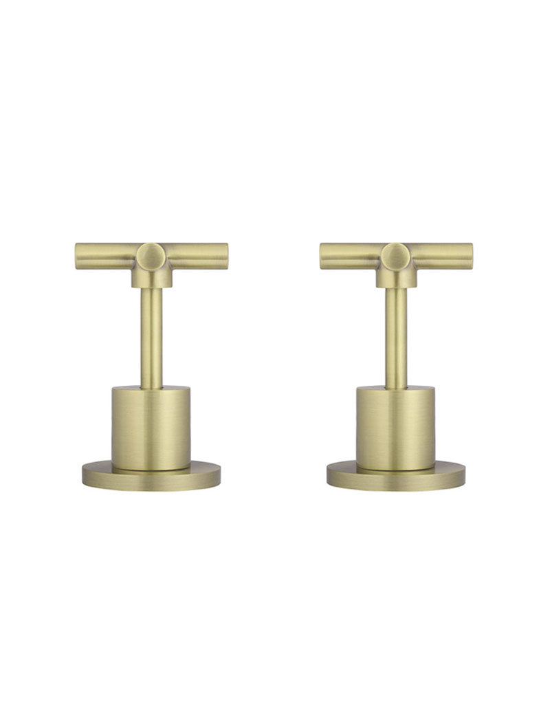 Meir Cross Handle Jumper Valve Wall Top Assemblies