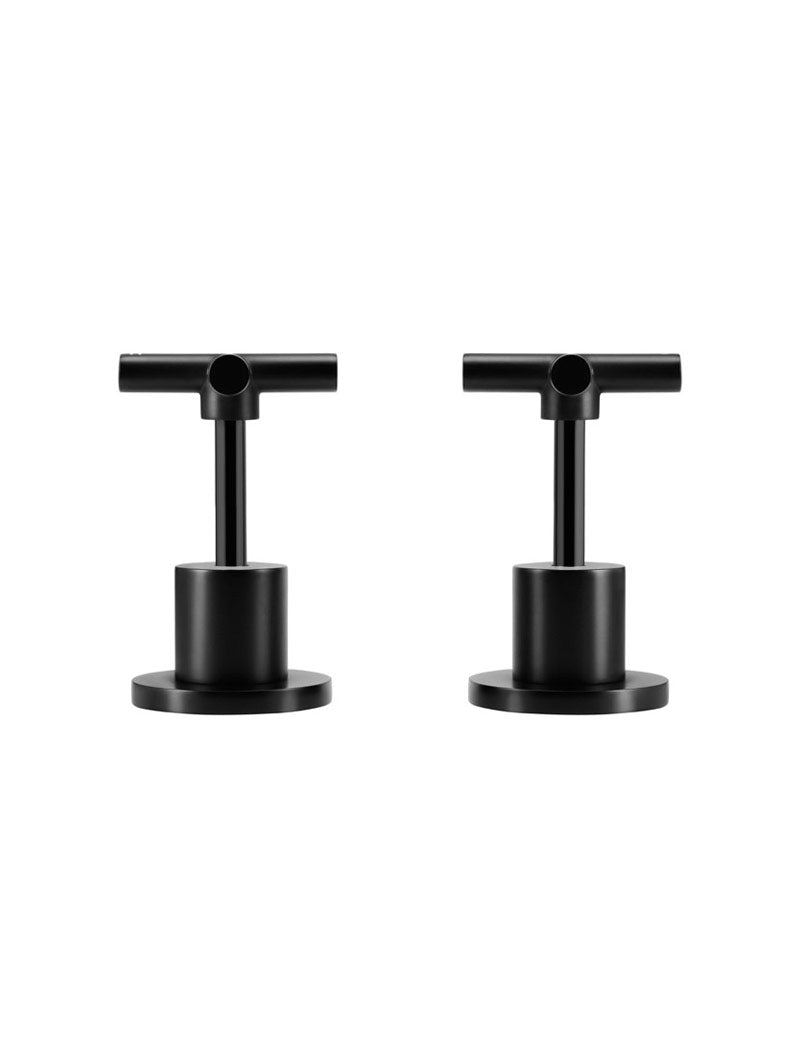 Meir Cross Handle Jumper Valve Wall Top Assemblies