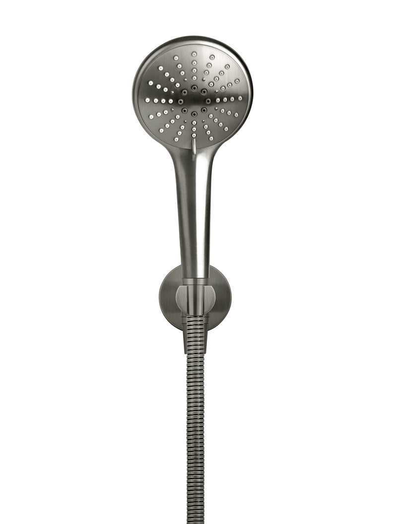Meir Round Three Function Hand Shower on Fixed Bracket