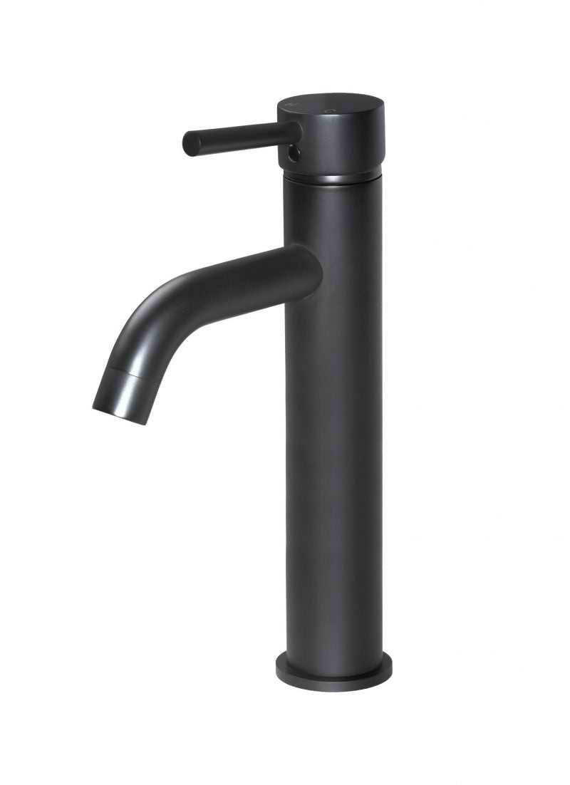 Meir Round Tall Curved Basin Mixer