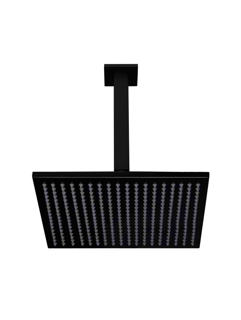 Meir Square Ceiling Shower 300mm rose, 200mm dropper