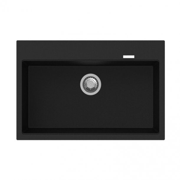 Carysil Waltz 780 Granite Stone Kitchen Sink Top/Under Mount | 780 x 510 x 220mm