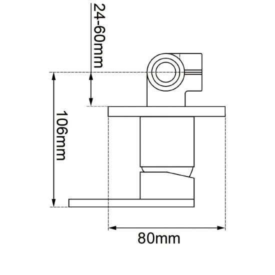 LUCID PIN Series CH0126-2-80.ST-NB Trim Kit(match CLPM)