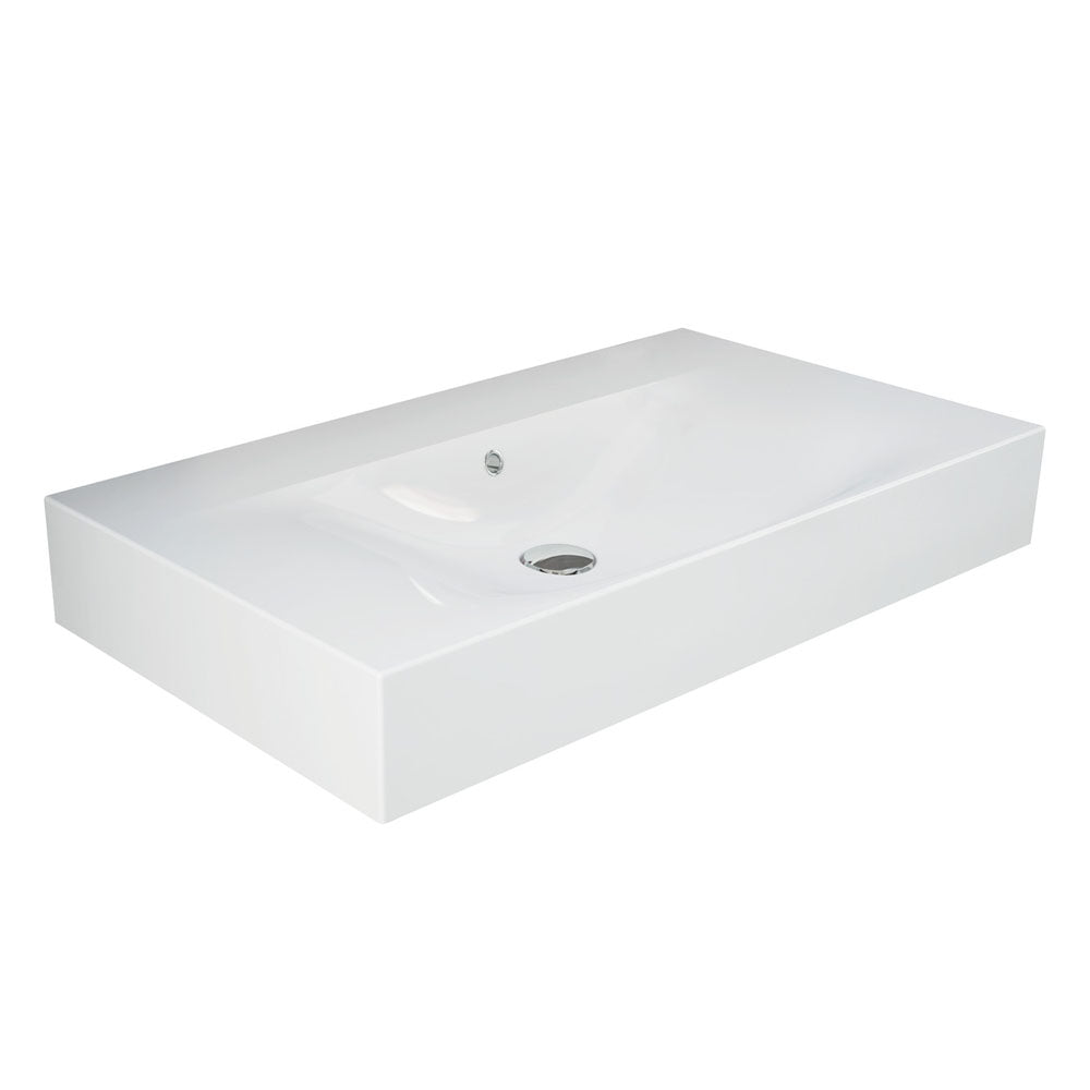 Fienza RAK Des 81 Wall Basin, No Tap Hole