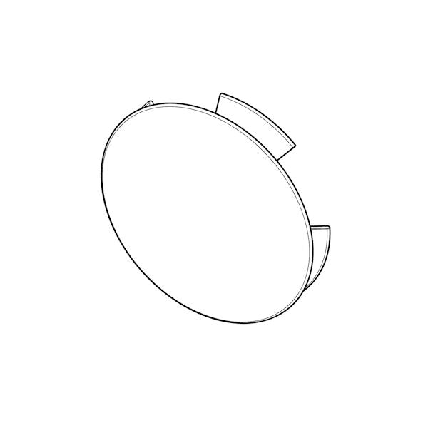 Caroma CARE 800® + Caroma Caroma Opal®® ARMREST HOLE BLANKING CAP