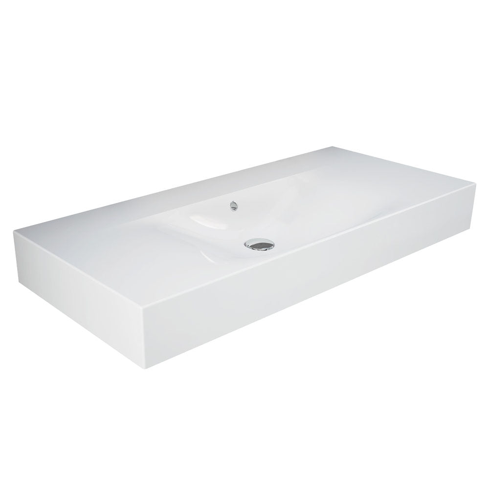 Fienza RAK Des 101 Wall Basin, No Tap Hole