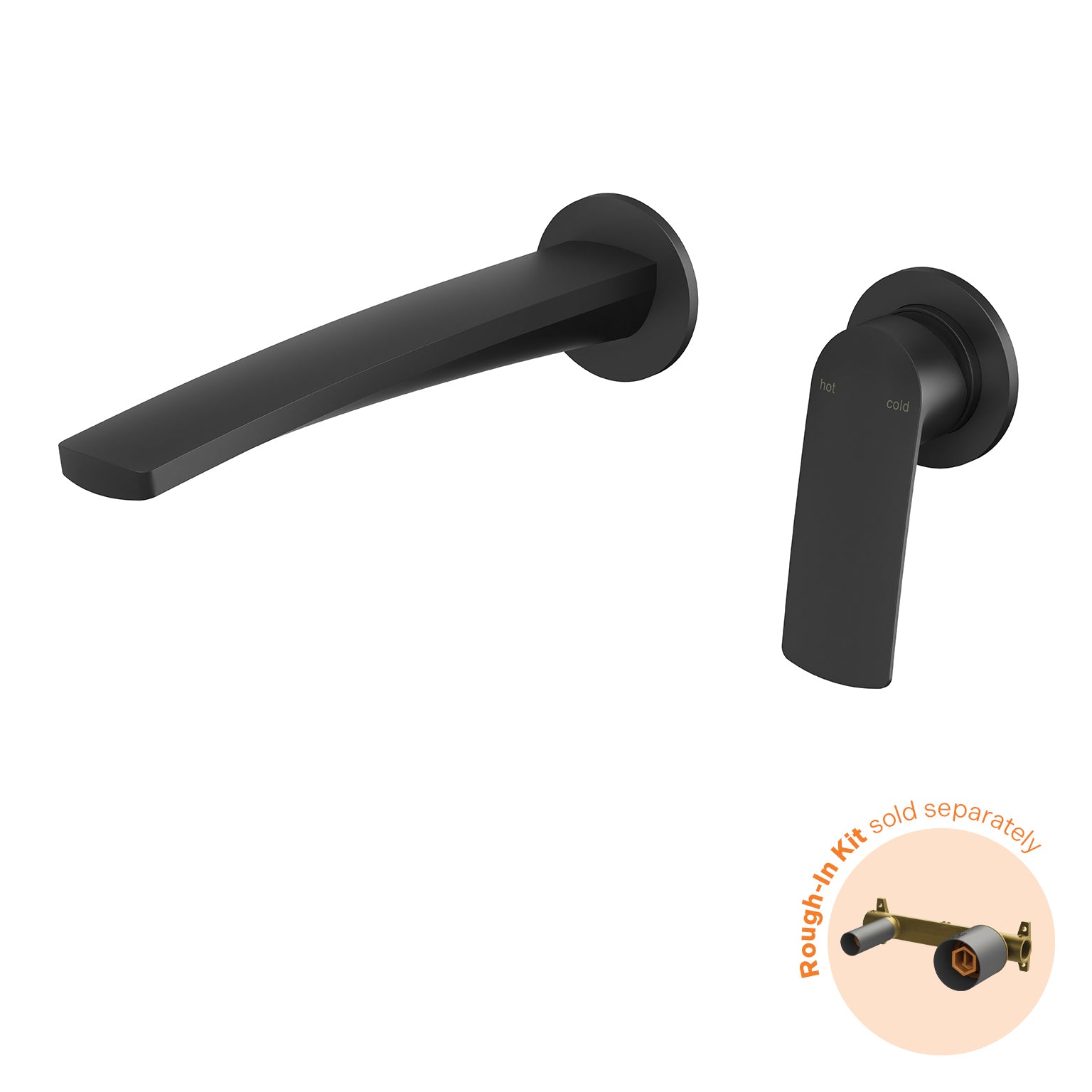 Phoenix Mekko SwitchMix Wall Basin / Bath Mixer Set 200mm Round Plates (Fit-Off Kit Only) – Lead Free