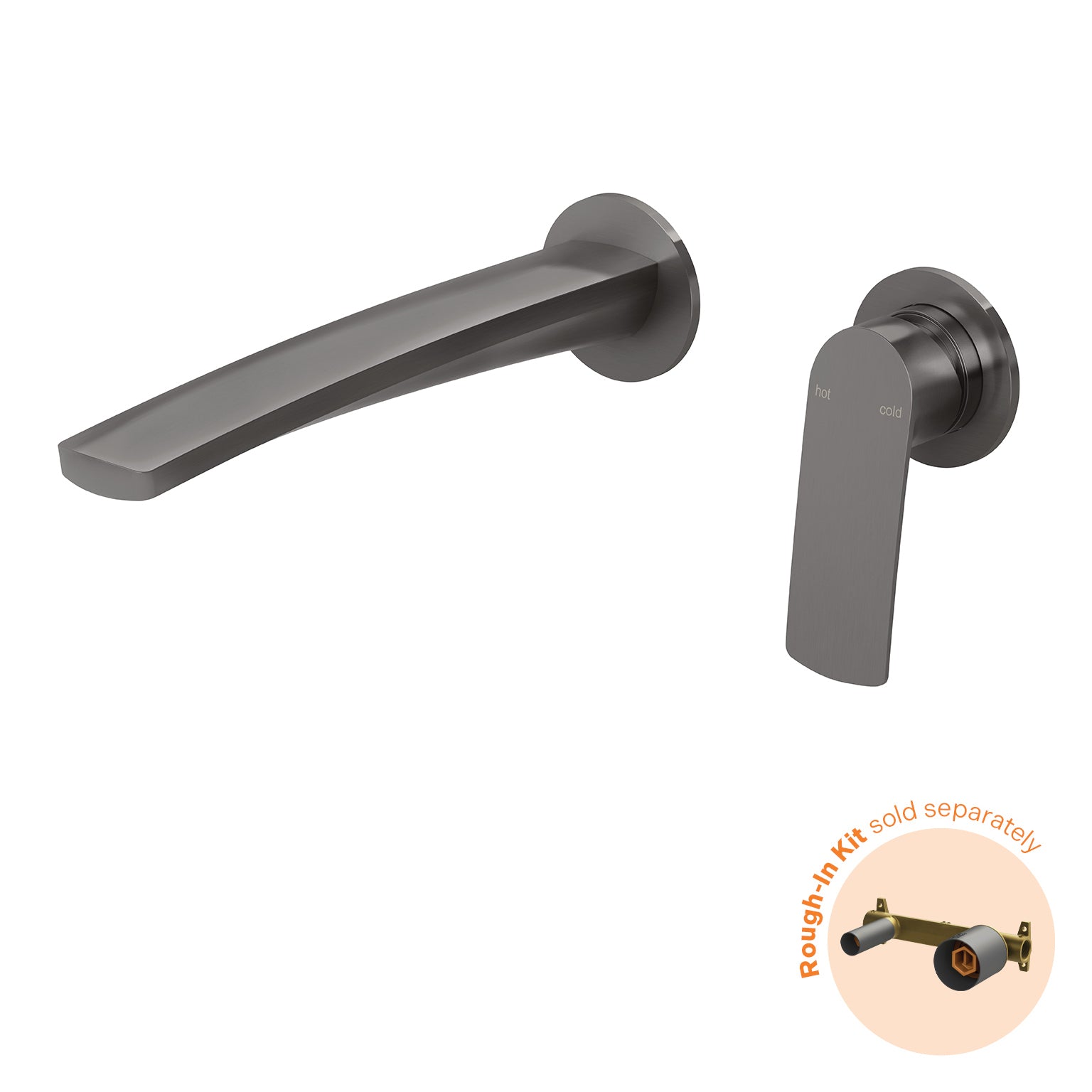 Phoenix Mekko SwitchMix Wall Basin / Bath Mixer Set 200mm Round Plates (Fit-Off Kit Only) – Lead Free