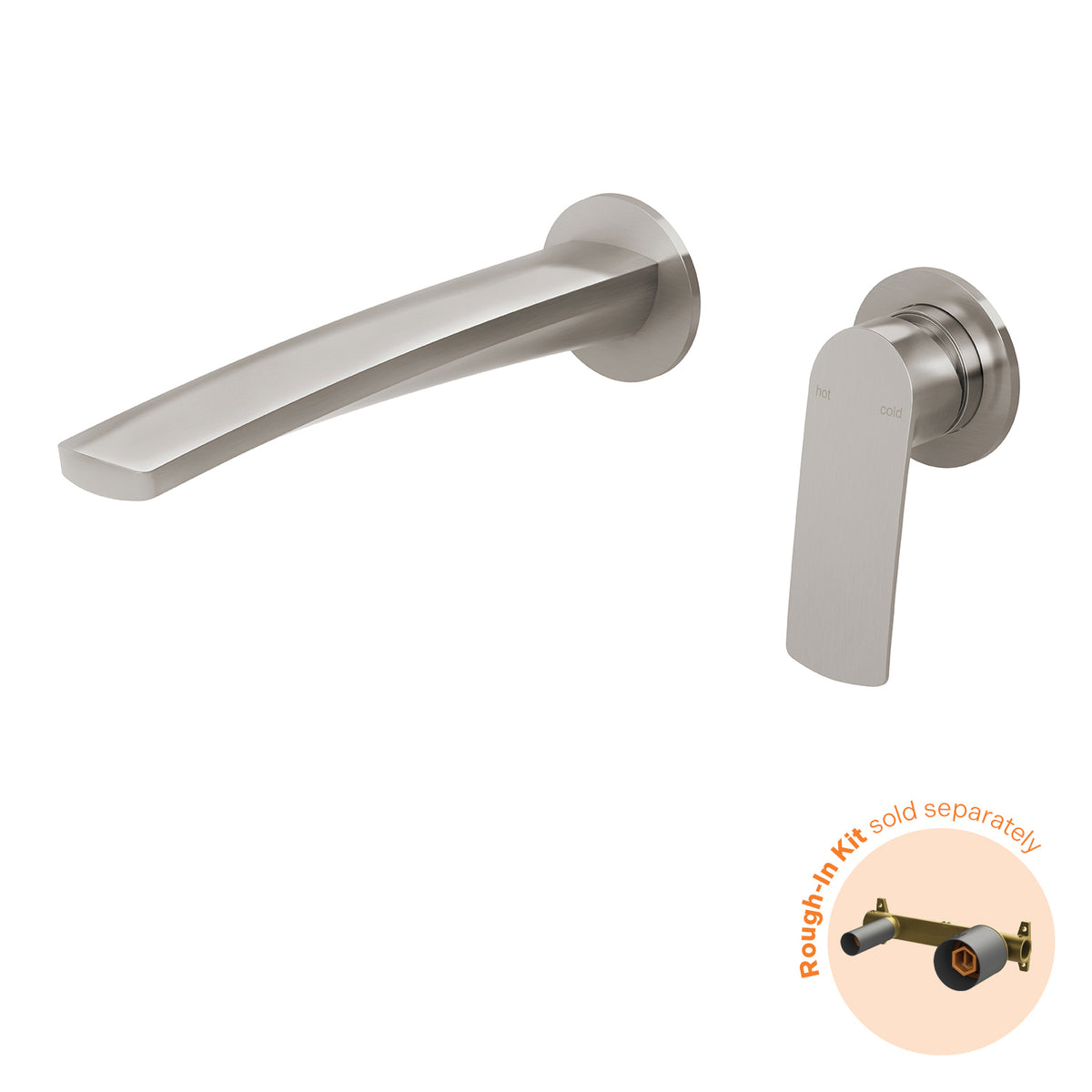 Phoenix Mekko SwitchMix Wall Basin / Bath Mixer Set 200mm Round Plates (Fit-Off Kit Only) – Lead Free