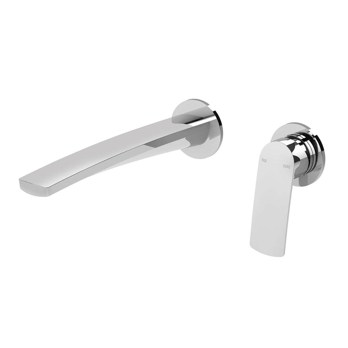 Phoenix Mekko SwitchMix Wall Basin / Bath Mixer Set 200mm Round Plates (Complete Kit) – Lead Free