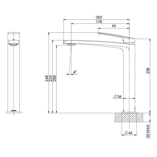 Phoenix Mekko Vessel Mixer – Lead Free