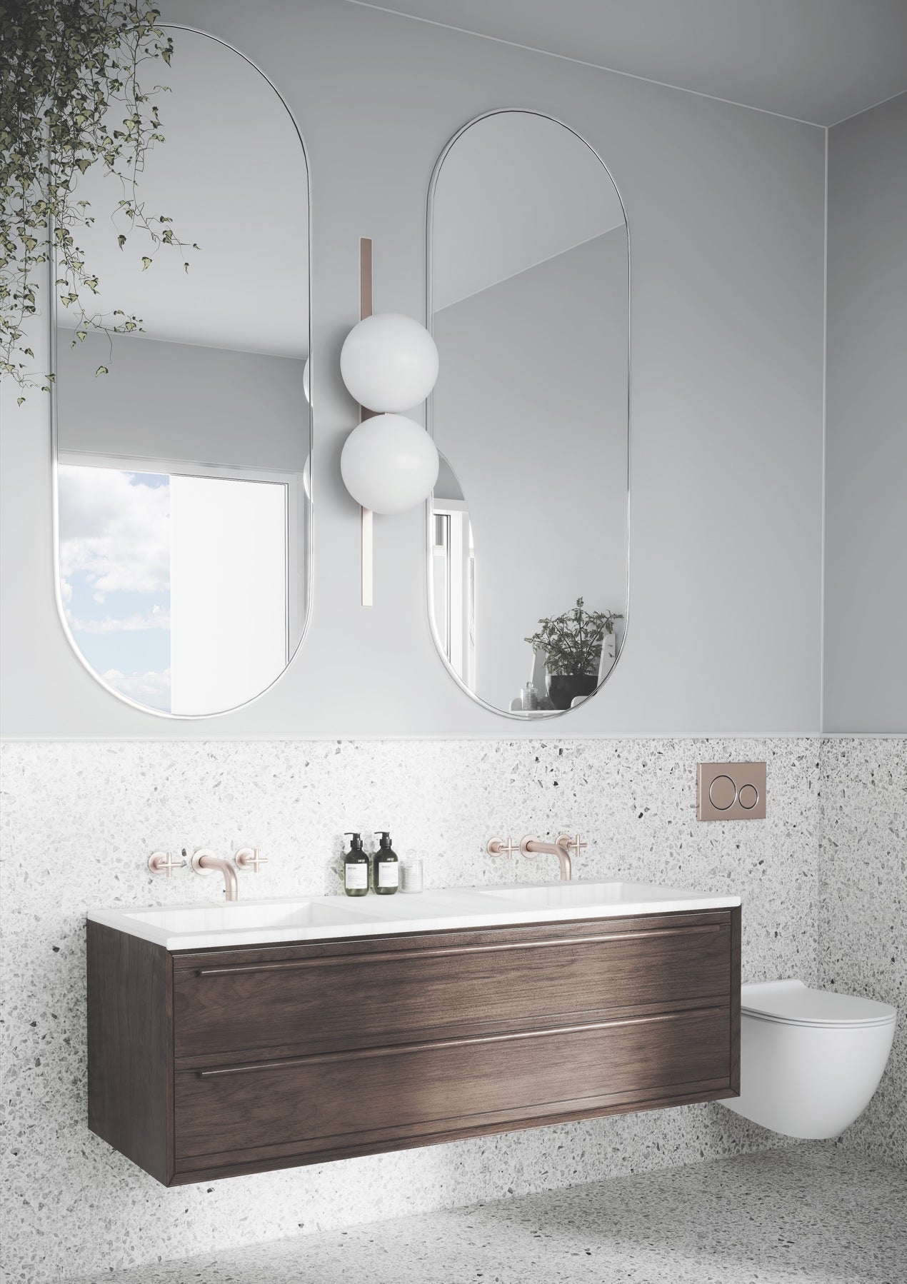 Meir Sigma 21 Dual Flush Plates for Geberit