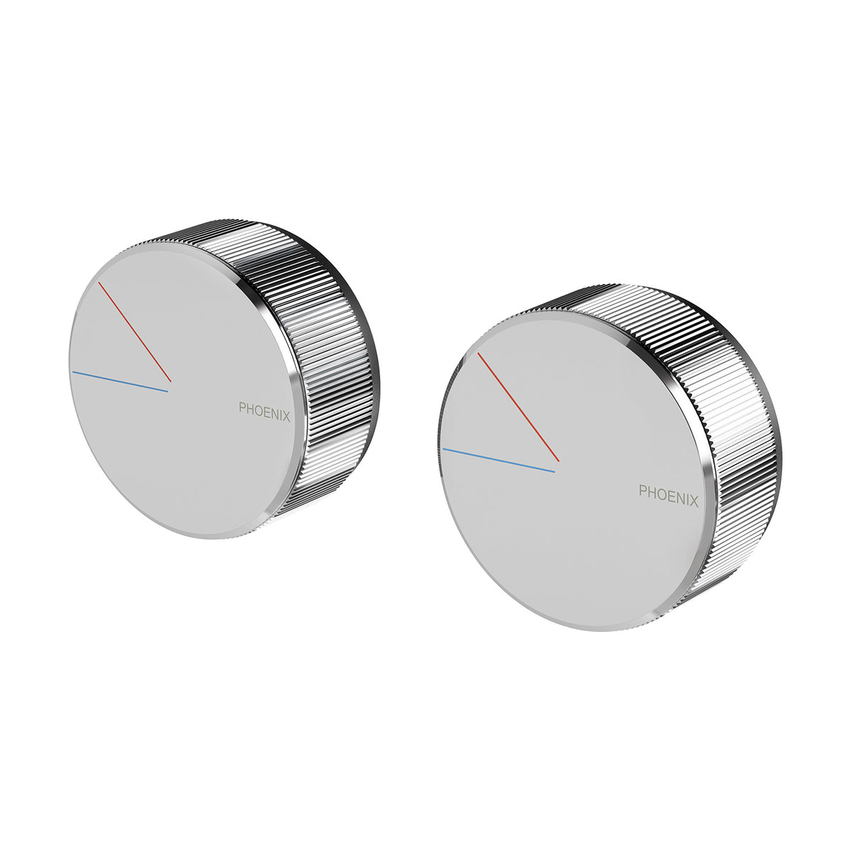 Phoenix Axia Twin Shower / Wall Mixer