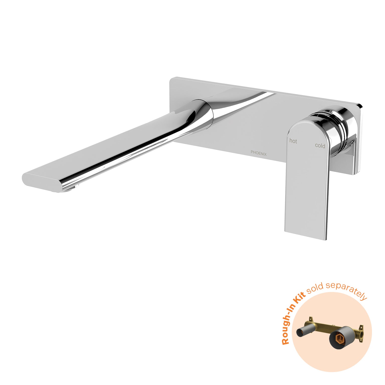 Phoenix Teel SwitchMix Wall Basin / Bath Mixer Set 200mm (Fit-Off Kit Only) – Lead Free