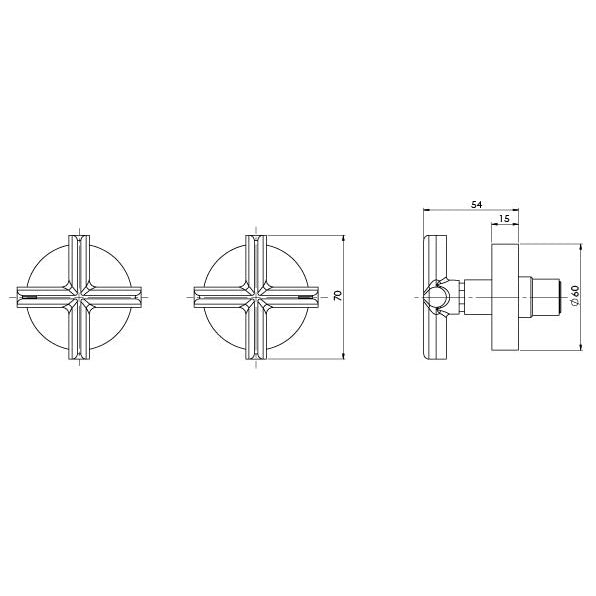 Phoenix Vivid Slimline Plus Wall Top Assemblies – Lead Free