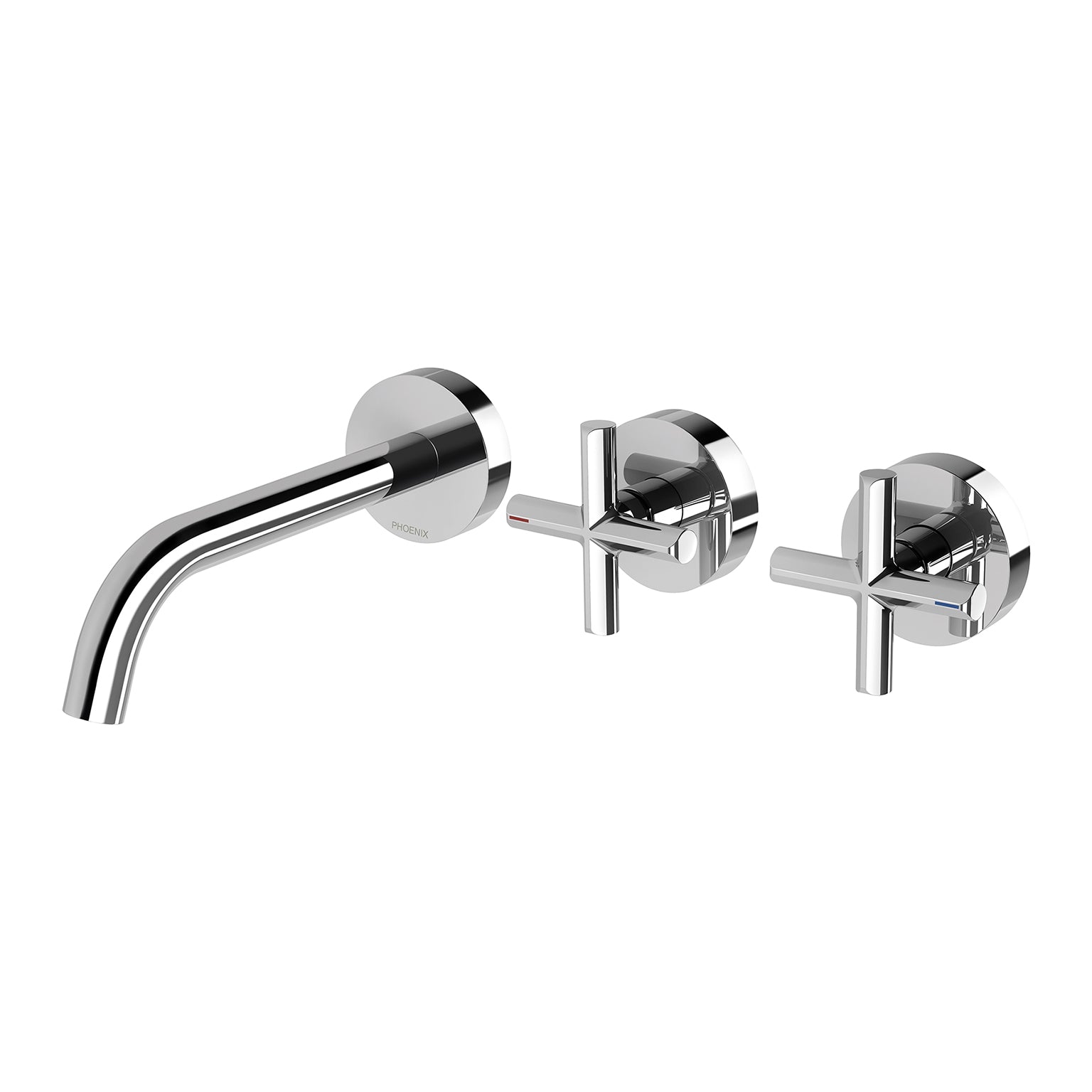 Phoenix Vivid Slimline Plus Wall Basin / Bath Hostess Set 180mm Outlet – Lead Free