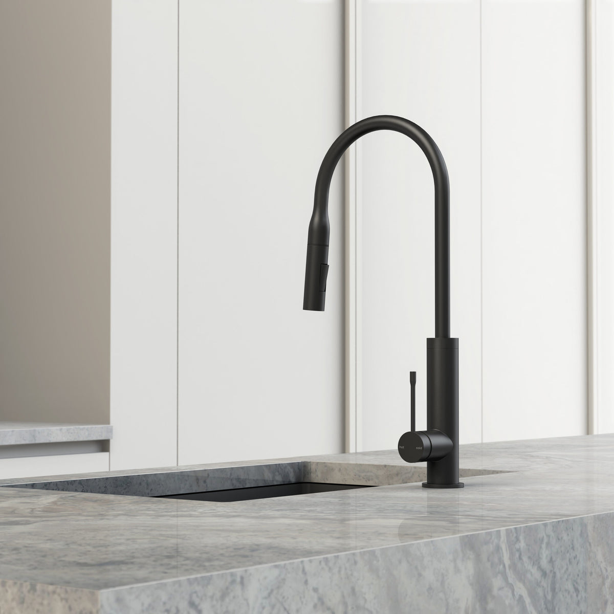 Phoenix Deja Pull Out Sink Mixer 220mm – Lead Free