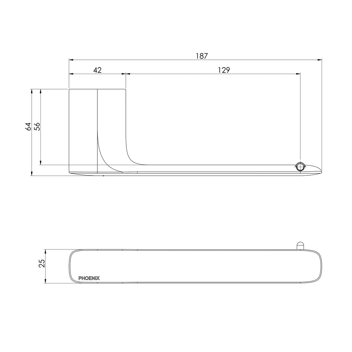 Phoenix Nuage Toilet Roll Holder