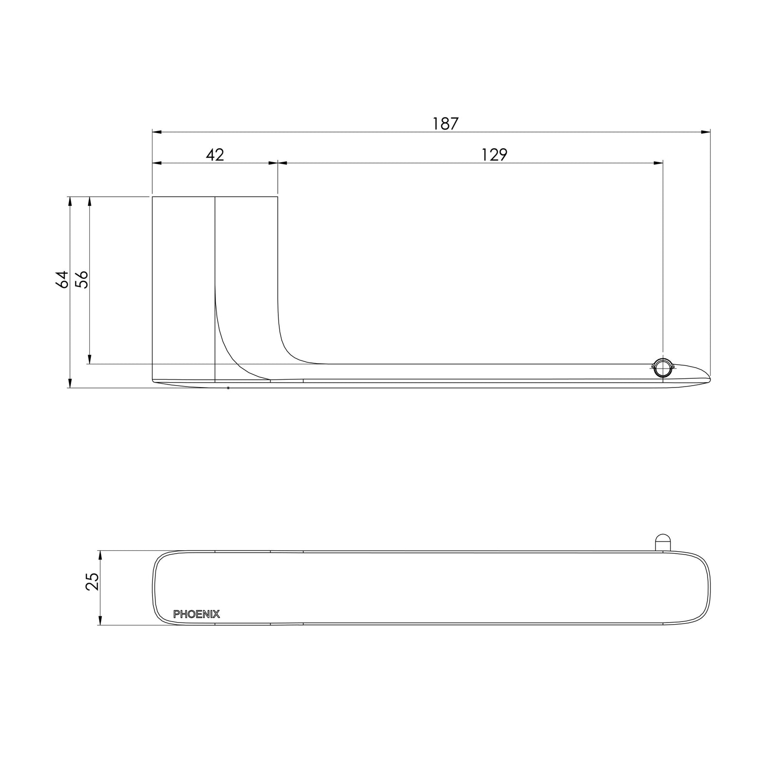 Phoenix Nuage Toilet Roll Holder