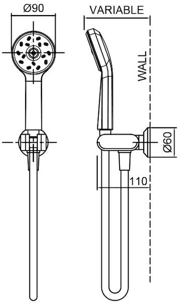 Methven Futura MK2 Hand Shower