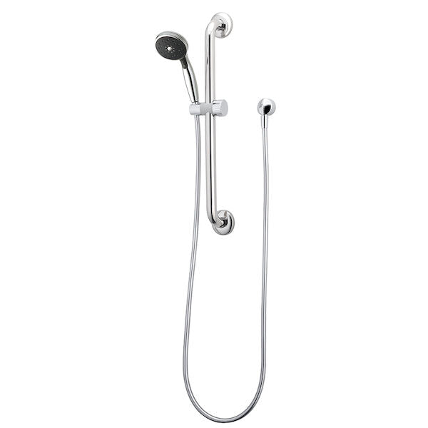 Methven INDEPENDENT LIVING RAIL SHOWER NAIDA SATINJET 900MM