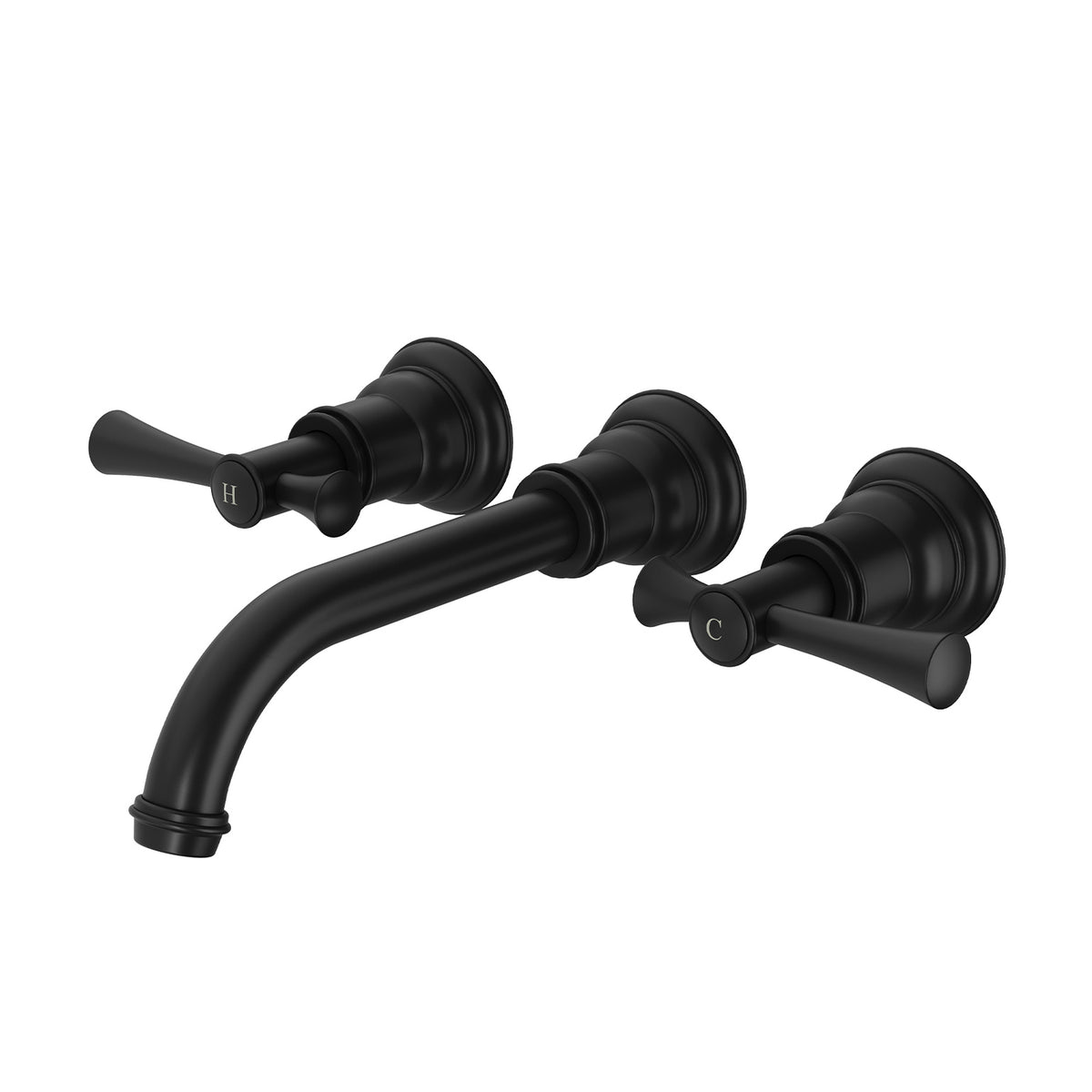Phoenix Cromford Wall Basin / Bath Set 180mm – Lead Free