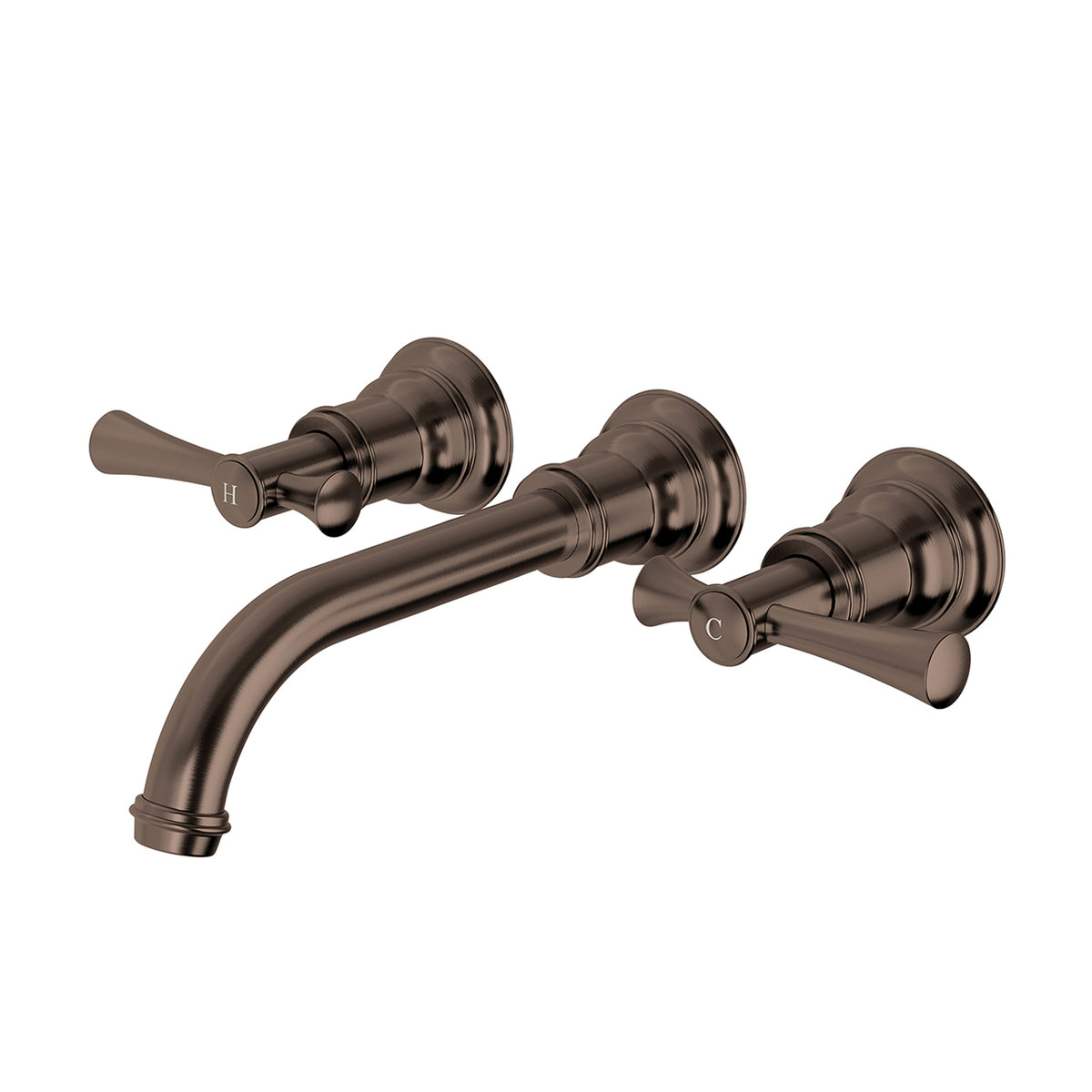 Phoenix Cromford Wall Basin / Bath Set 180mm – Lead Free
