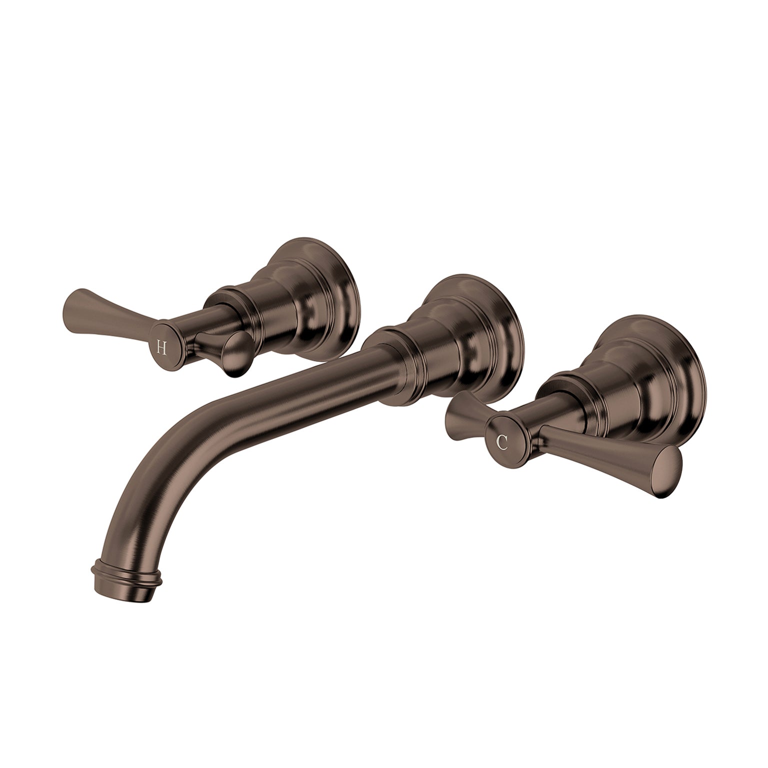 Phoenix Cromford Wall Basin / Bath Set 180mm – Lead Free
