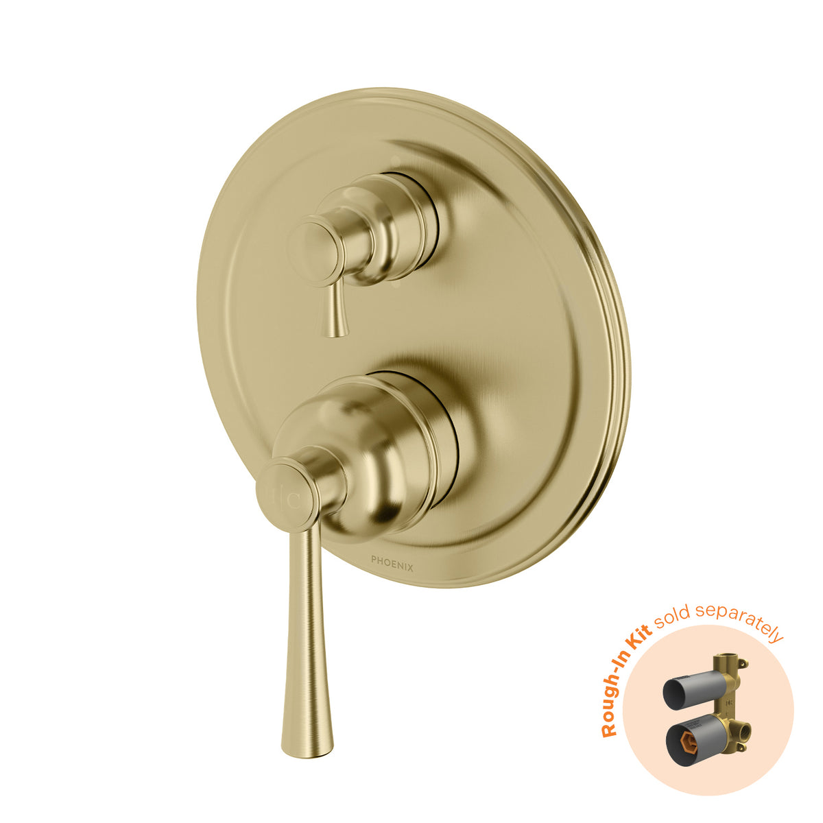 Phoenix Cromford SwitchMix Shower / Bath Diverter Mixer (Fit-Off Kit Only) – Lead Free