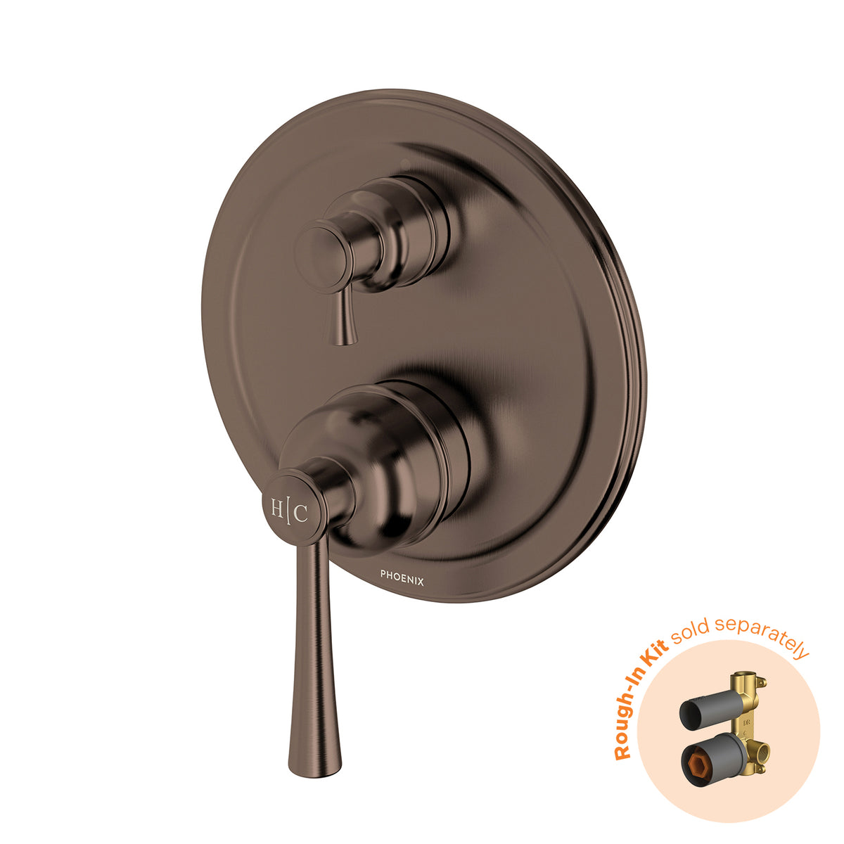 Phoenix Cromford SwitchMix Shower / Bath Diverter Mixer (Fit-Off Kit Only) – Lead Free