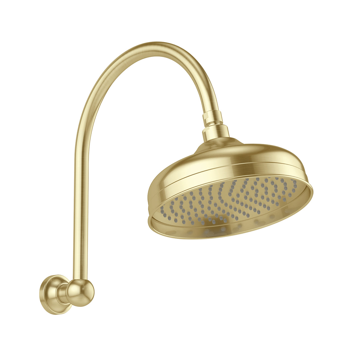 Phoenix Cromford High-Rise Shower Arm and Rose 210mm