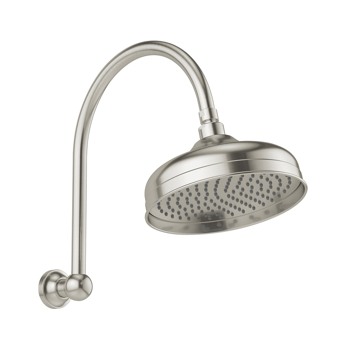 Phoenix Cromford High-Rise Shower Arm and Rose 210mm
