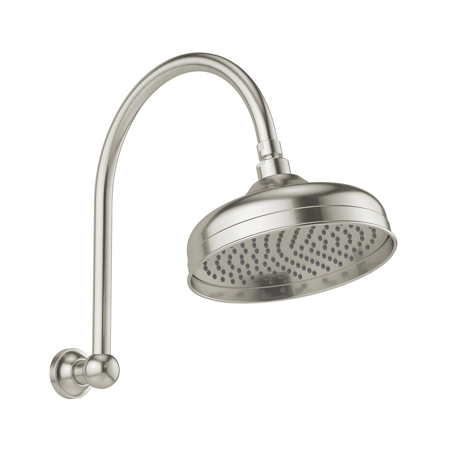 Phoenix Cromford High-Rise Shower Arm and Rose 210mm