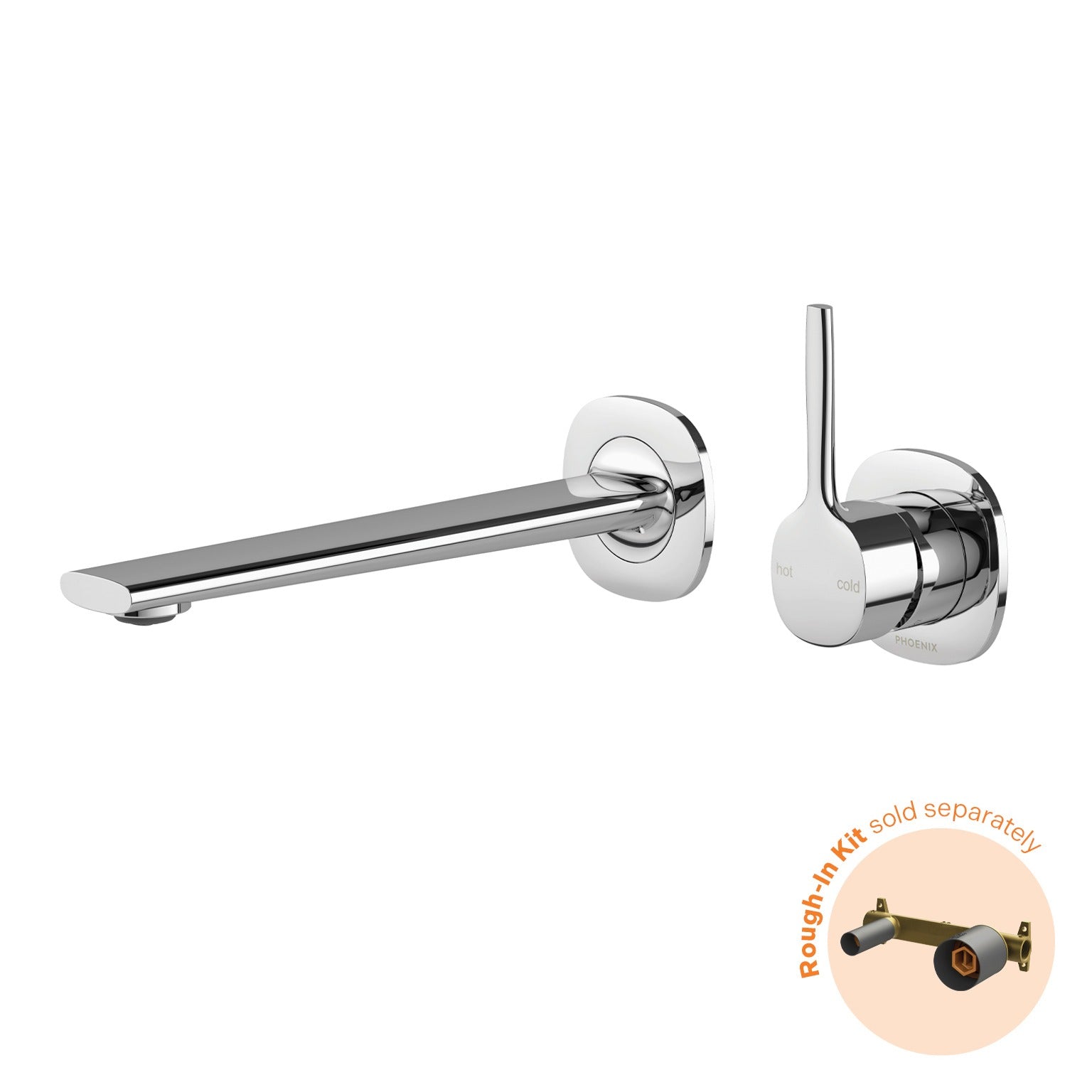 Phoenix Vask SwitchMix Wall Basin / Bath Mixer Set Pin Up (Fit-Off Kit Only) – Lead Free